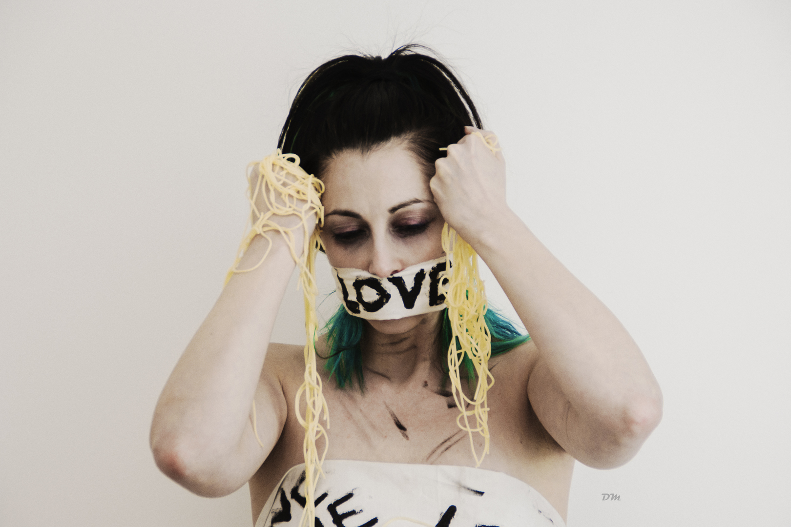 Silversnake Michelle Daniele Marchetti bandaged mouth love  bad thoughts