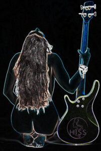 Silversnake Michelle HiSS new project alter ego HiSS: the sound of snake