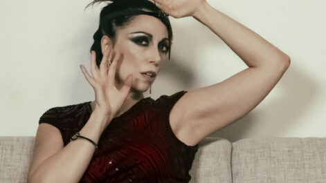 Silversnake Michelle fashion vintage 1920 make up shooting