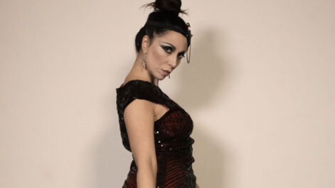 Silversnake Michelle fashion vintage 1920 make up shooting