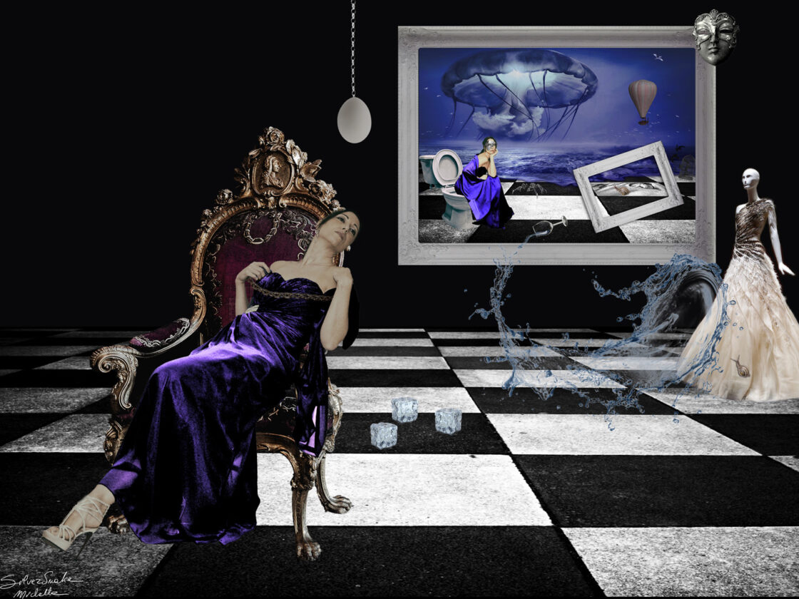 Silversnake Michelle Hel her snakeness uovo primordiale satgzia surrealismo satgzia piero della francesca il manifesto